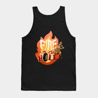 Fire in the hole - Junkrat Overwatch Tank Top